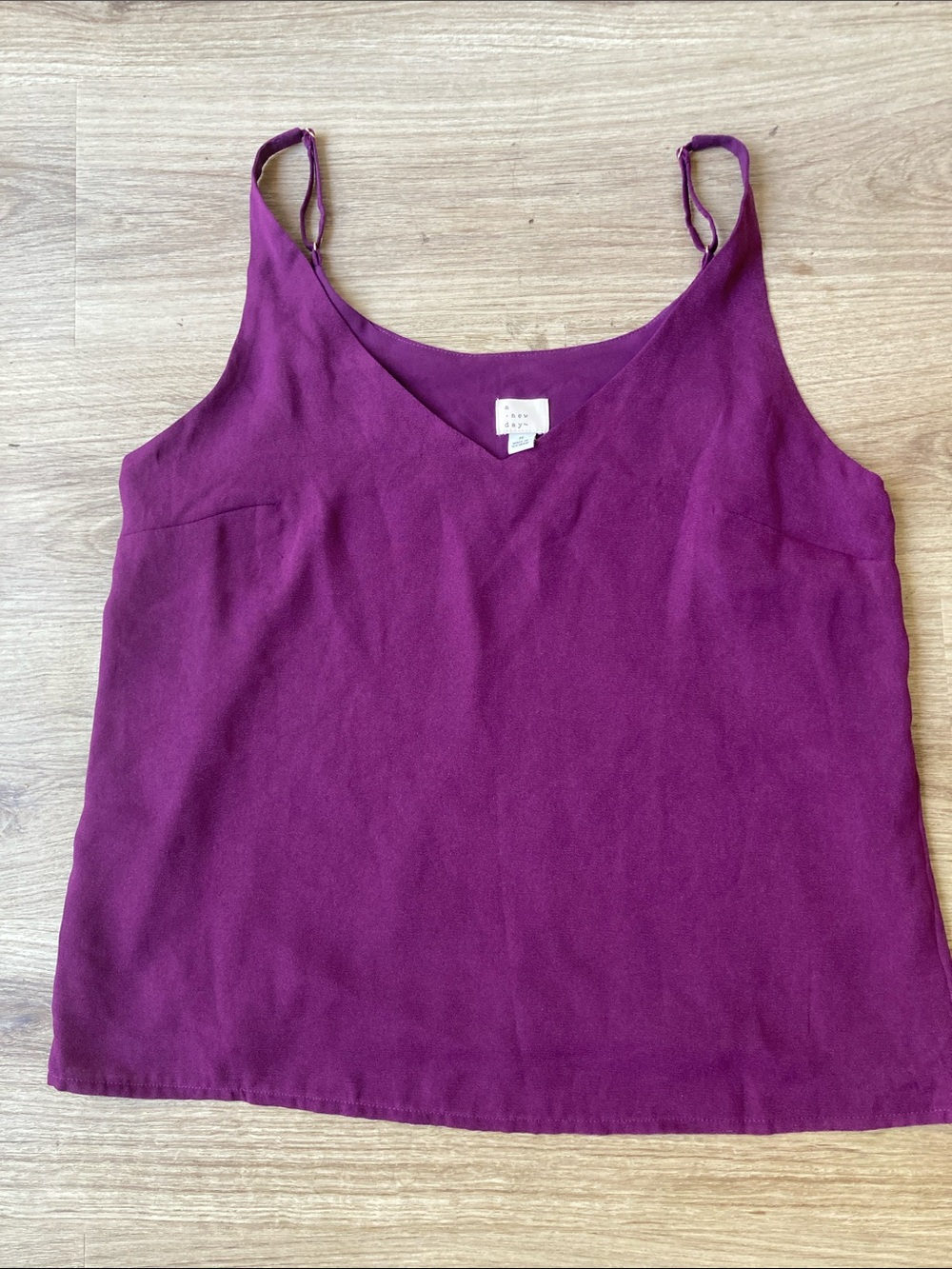 a new day purple camisole M